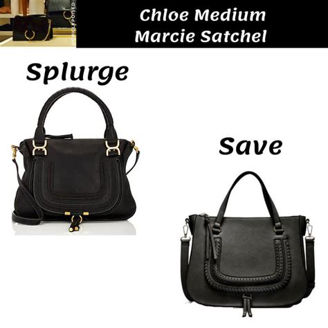 medium marcie leather satchel by chloe dupe|best chloe look alike dupe.